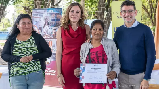 Campo Santo: 45 mujeres egresaron del curso de albañilería del programa Constructoras