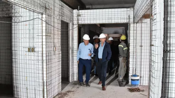 Avanza la ampliación del hospital San Bernardo con el nuevo bloque crítico y la sala de esterilización