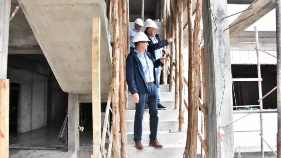 Avanza la ampliación del hospital San Bernardo con el nuevo bloque crítico y la sala de esterilización