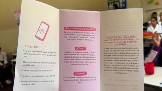 Charlas sobre Derechos de la Niñez en escuelas de Rosario de la Frontera