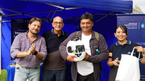 Jornada de sensibilización vial en la Media Maratón Salta