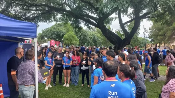 Jornada de sensibilización vial en la Media Maratón Salta