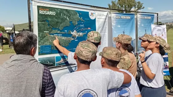 Realizaron la última jornada de la Expo Malvinera en Campo La Cruz