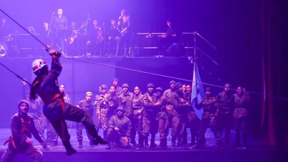 “Malvinas, el musical” tuvo una emotiva primera función