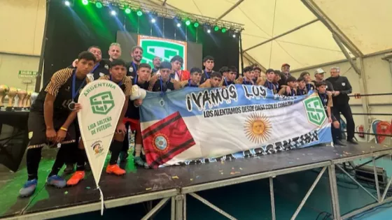 Salta es campeón en la categoría Sub 13: ganó por goleada el Mundialito de Fútbol de España