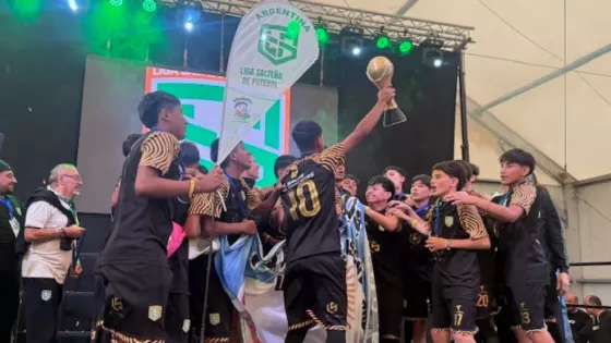 Salta es campeón en la categoría Sub 13: ganó por goleada el Mundialito de Fútbol de España