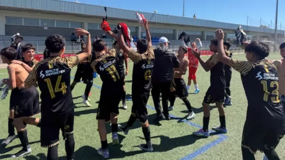 Salta es campeón en la categoría Sub 13: ganó por goleada el Mundialito de Fútbol de España