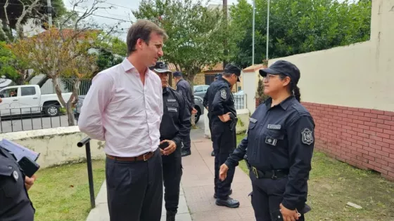 Supervisan el servicio policial en la zona norte