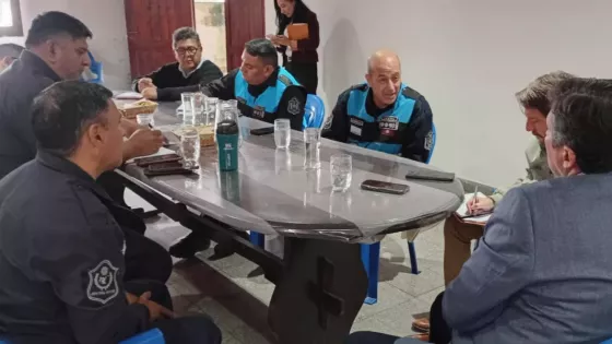 Acordaron nuevas estrategias para el servicio policial en Metán