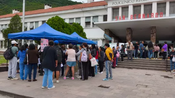 Salud Pública realizó una jornada de prevención y promoción de la higiene bucal en el hospital San Bernardo