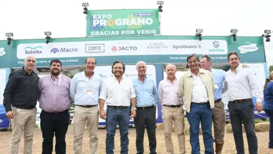 Sáenz destacó el potencial agropecuario de Salta en la Expo Prograno 2026