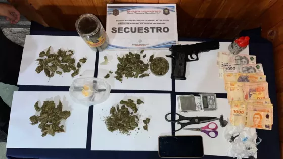 Denuncias Web: detenidos y secuestro de más 800 dosis de Metán