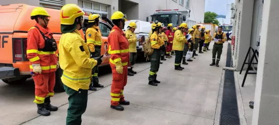 Finalizó el Segundo Curso Básico de Combatientes de Incendios Forestales
