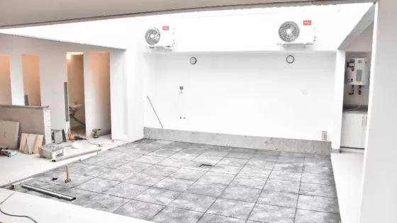 Avanza la construcción de un centro de desarrollo infantil en Coronel Moldes