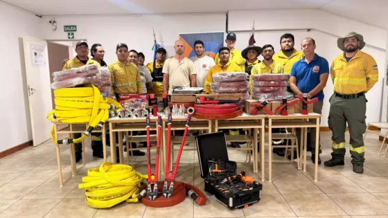 Defensa civil adquirió herramientas para el combate de incendios forestales