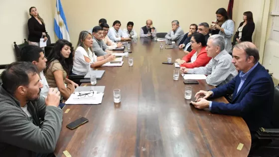 Reunión con senadores