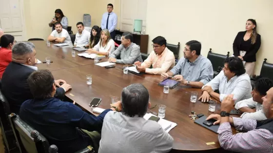 Reunión con senadores