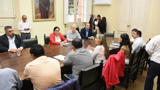 Reunión con senadores