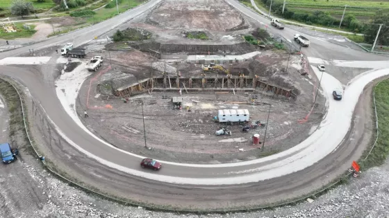 Avanza la autopista del Valle de Lerma: Sáenz supervisó una obra clave para el desarrollo de Salta