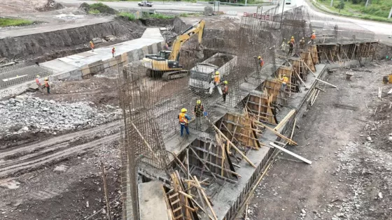 Avanza la autopista del Valle de Lerma: Sáenz supervisó una obra clave para el desarrollo de Salta