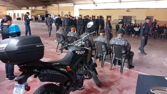 Motoristas de Emergencias Policial potenciaron sus técnicas de abordaje para la prevención del delito