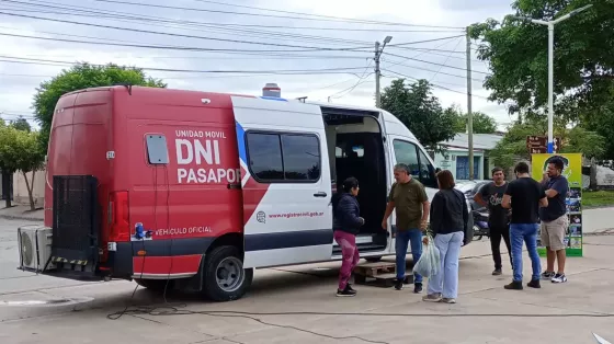 El móvil del Registro Civil llega al municipio de Pichanal