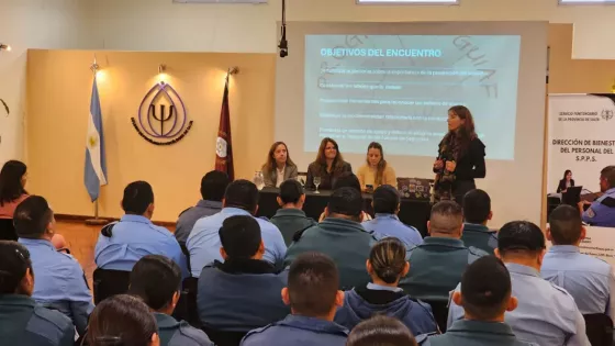 Capacitaron a personal superior del Servicio Penitenciario en prevención y cuidado de la salud mental