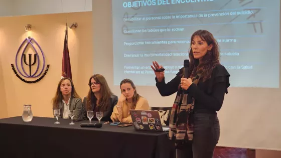 Capacitaron a personal superior del Servicio Penitenciario en prevención y cuidado de la salud mental