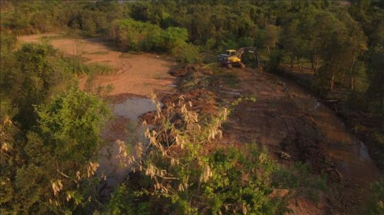 Realizan canalizaciones en el Itiyuro y El Limón.