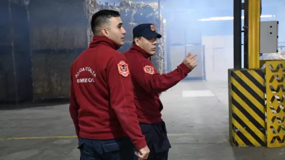El Sistema de Emergencias 9-1-1 participó en un simulacro de incendio en la COPROTAB