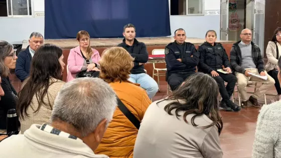 Reunión con vecinos