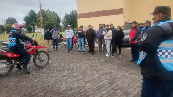 Afianzan la formación en seguridad vial para motociclistas en El Tala