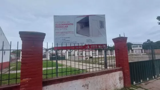 Construyen un sistema de alojamiento modular en la unidad penitenciaria de Tartagal