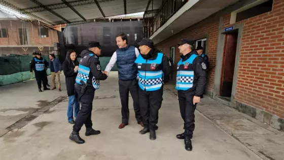 Avanza la ampliación de la base operativa de Seguridad Vial en barrio El Huaico