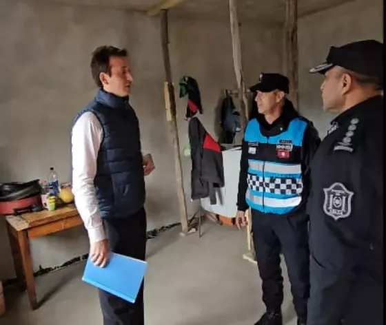 Avanza la ampliación de la base operativa de Seguridad Vial en barrio El Huaico