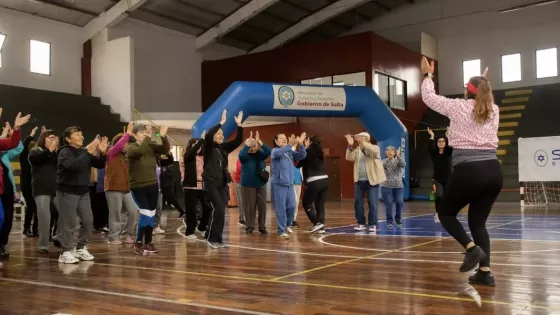 Con una gran fiesta en el Delmi, Salta lanzó el programa de Deporte y Recreación para Adultos Mayores