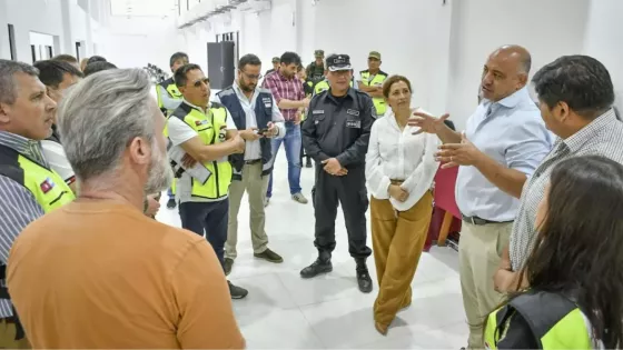 Última visita de obra al Puesto de Control Fronterizo de Salvador Mazza antes de su inauguración
