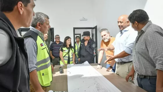 Última visita de obra al Puesto de Control Fronterizo de Salvador Mazza antes de su inauguración