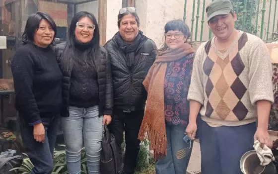 Con amplia participación se realizó el Taller de Tintes Naturales en Cafayate