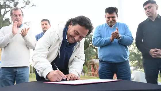 En El Carril, Sáenz anunció la construcción de la primera pista de patinaje de nivel internacional de Salta