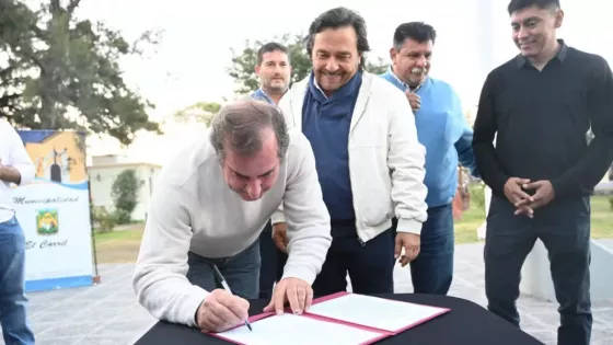 En El Carril, Sáenz anunció la construcción de la primera pista de patinaje de nivel internacional de Salta