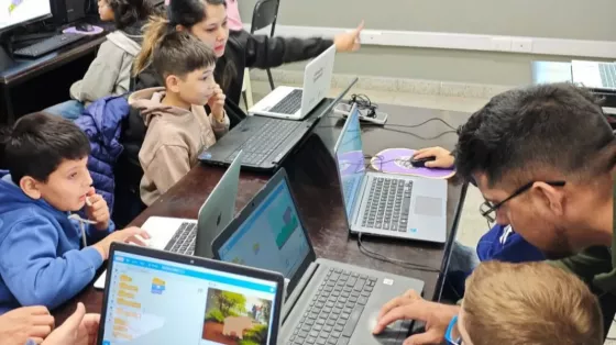 Educación realizó un taller de programación para niños en Orán