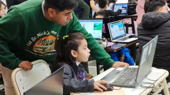 Educación realizó un taller de programación para niños en Orán