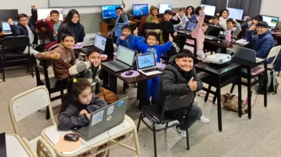 Educación realizó un taller de programación para niños en Orán