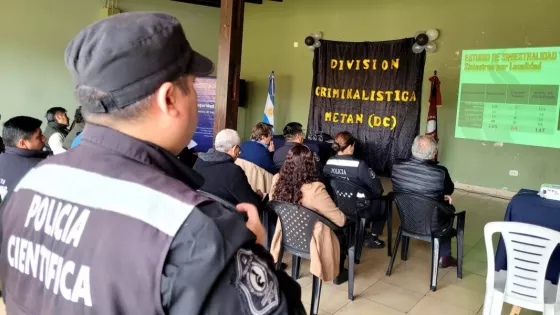 Presentaron en Metán el trabajo técnico científico de la siniestralidad vial y puntos críticos
