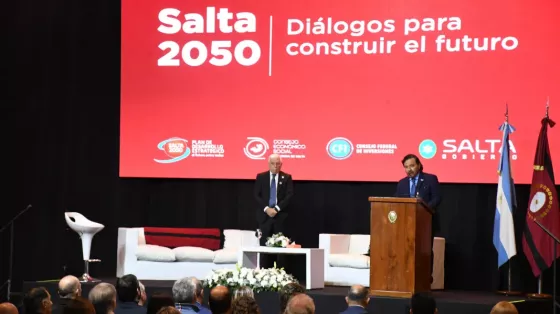 Sáenz lanzó el Plan Salta 2050: “Es la hoja de ruta para una provincia integrada, previsible y líder”