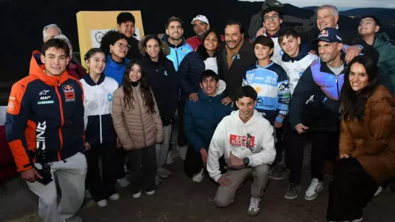 Sáenz ratificó al deporte como política de Estado con un homenaje en el Aladelta