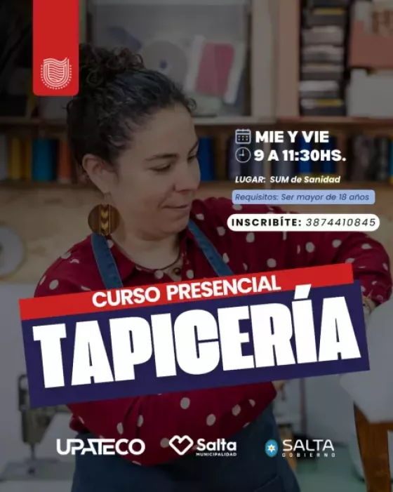 UPATecO y Municipalidad de Salta abren inscripciones para nuevos cursos de formación en los barrios
