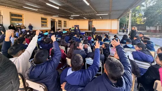 Más de 2500 estudiantes primarios se formaron como Promotores Viales en Metán