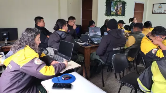 Brigadistas forestales salteños se capacitaron en Sistemas de Información Geográfica